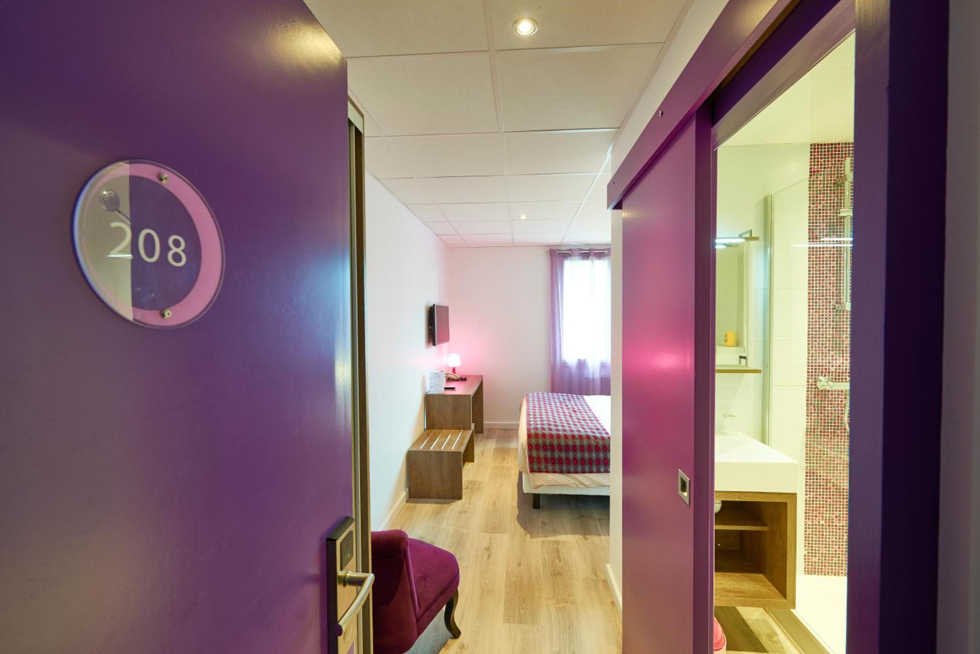 Cozy Hôtel Logis Morlaix Plouigneau Quarto foto